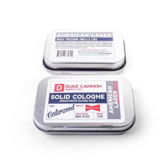 2 Tins Duke Cannon Men’s Solid Cologne : Cedarwood. *****TWO TINS FOR $40******* - Picture 5 of 5